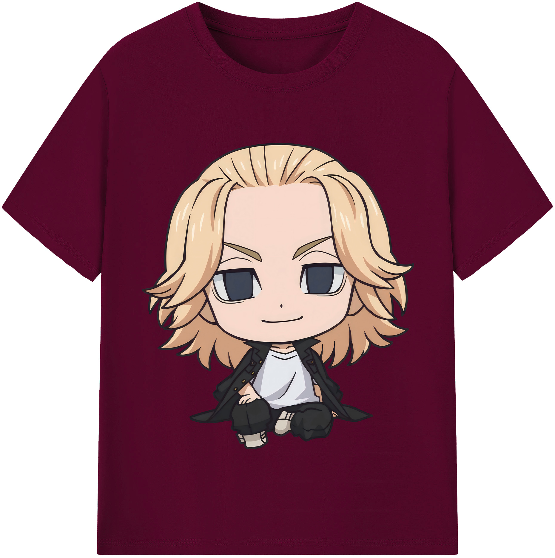（画像用） 東京リベンジャーズ Tokyo Revengers レディースカジュアルプリントTシャツ（綿100％）